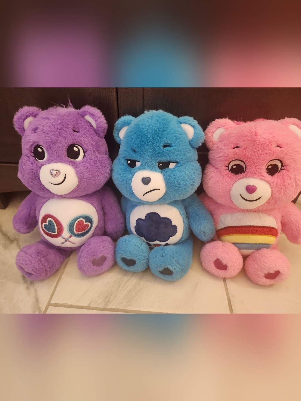 Lot of 3 Classic Care Bears